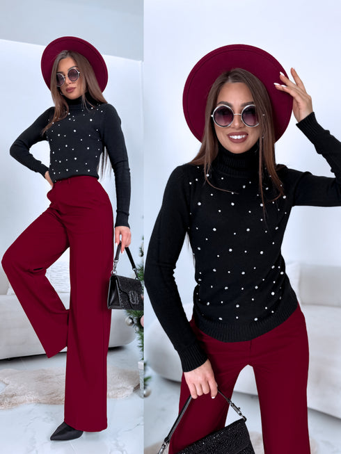 Džemperis "CRYSTAL TOUCH" JL7072 - MELNS