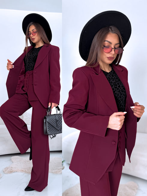 3in1 komplekts "Covers 25156" - BORDO