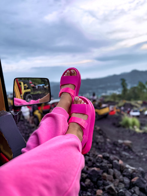 "RIBBON 430" Sandals - PINK