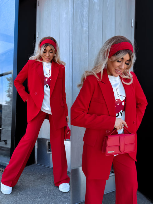 VIENAS DYDIS švarkas "LAST KISS" 2412 - RAUDONA