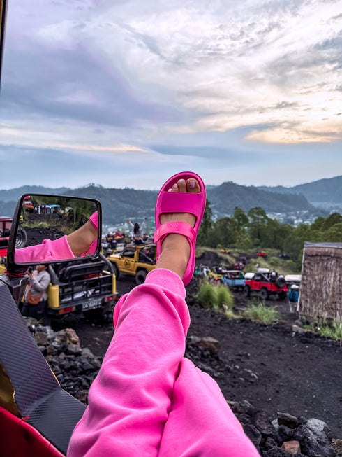 "RIBBON 430" Sandals - PINK