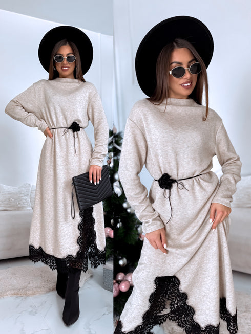 Adīta kleita "Christmas Beats A18839" - TUMŠI BĒŠA