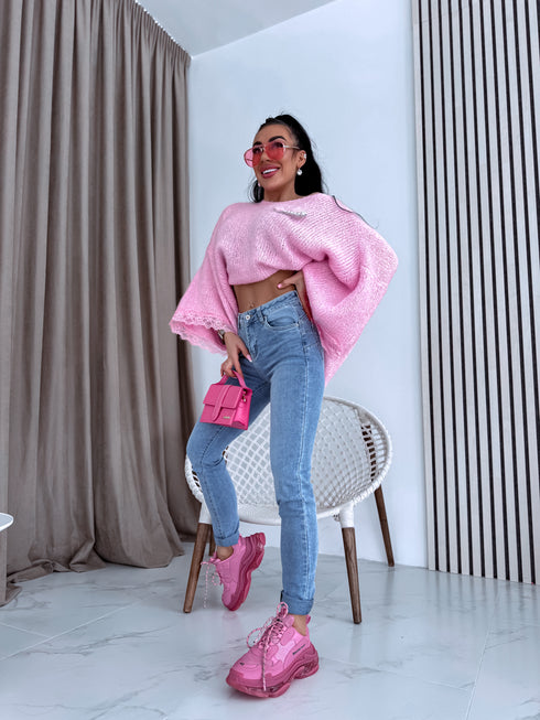 GAIŠI ZILAS džinsa PUSH-UP bikses "ACCIDENT" DJ2809 PRE-ORDER