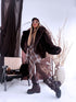 "FURORA PH6710" faux fur jacket - CHOCO PRE-ORDER