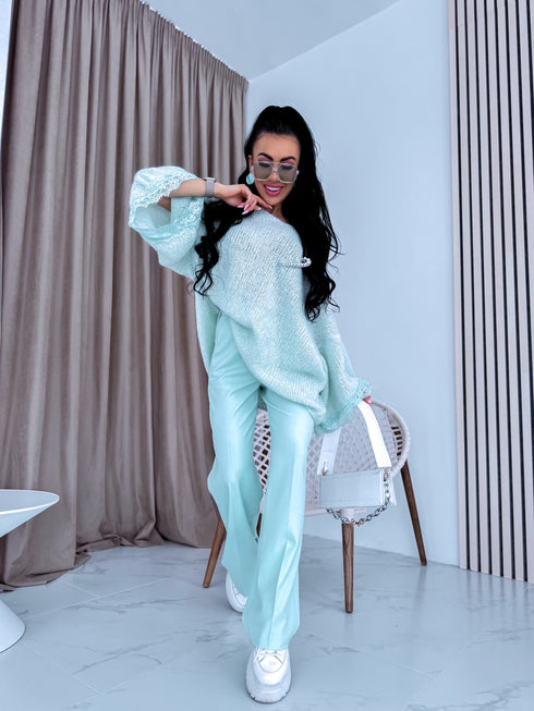 MOHĒRAS džemperis "FRANCE 41356" - mint