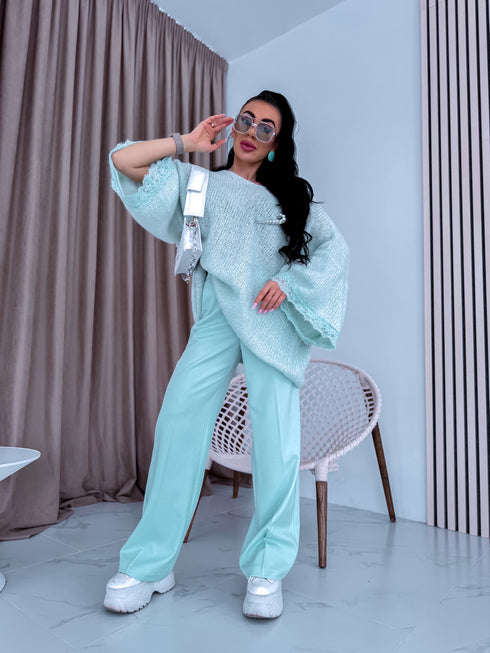 MOHĒRAS džemperis "FRANCE 41356" - mint