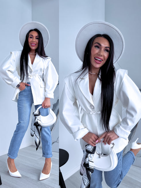 Jacket "NEW CODE V10308" - WHITE