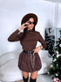 "WONDERLAND 51591" dress - CHOCO