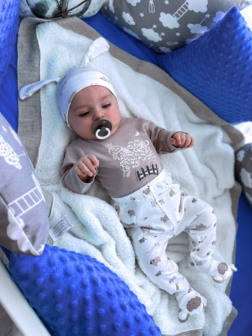 2 cepuru komplekts bērniem "Aitiņa"