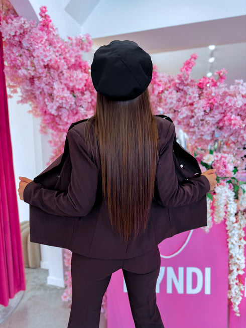 Klasikinis komplektas "MONROE" 6315 - CHOCO