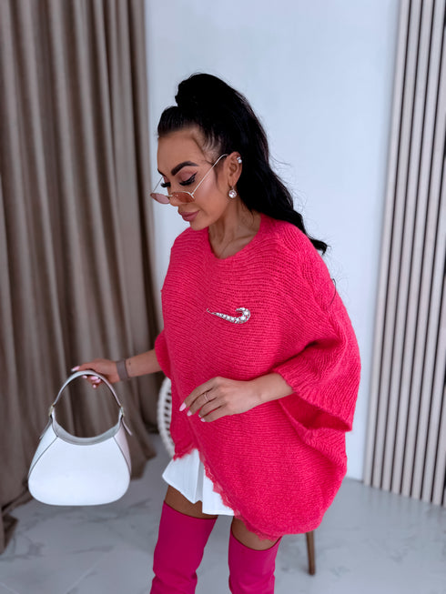 Mohēras oversize veste "POSES" 84236 - KORAĻĻU