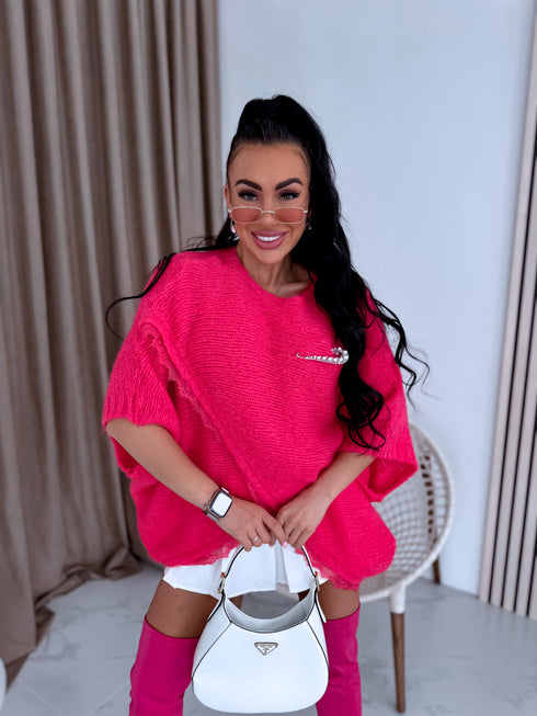 Mohēras oversize veste "POSES" 84236 - KORAĻĻU