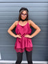 Lielizmēra topas "DREAMY LACE" 7929 - BORDO