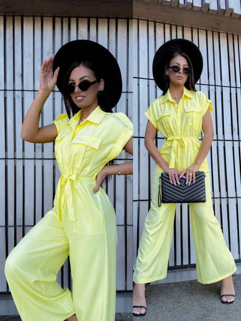 Pantsuit "BALANCE V80" - YELLOW