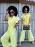 Pantsuit "BALANCE V80" - YELLOW