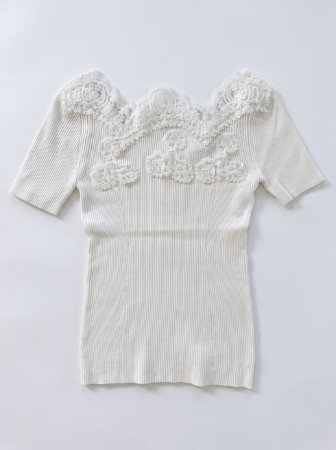 Adīts tops "JULIETTE" MC2726 - BALTS
