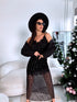 Fliter dress "FIRE PLACE 51603" - black