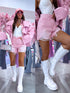 Džinsa šorti "PINK LEMONADE" S8071 - MAIGI ROZĀ