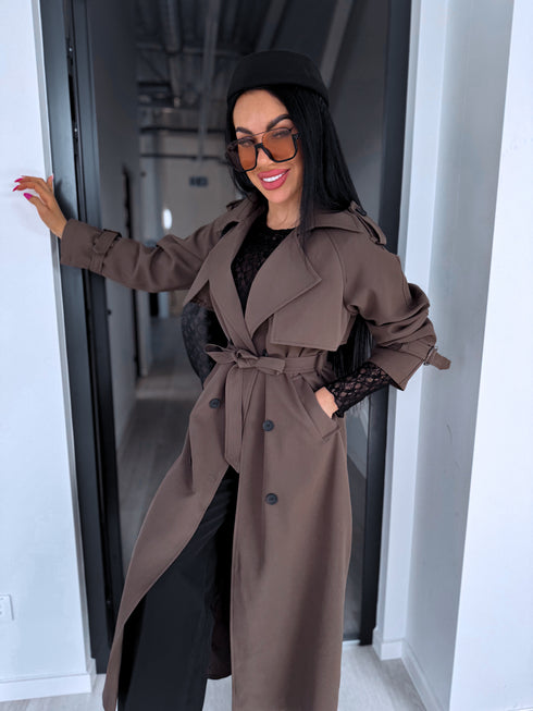"PARIS CHIC 8017" garais trencis - CHOCO