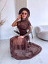 Dress "GERMANY" - LM08111 - CHOCO