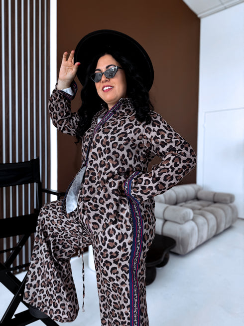 ЛЕОПАРДОВЫЙ комплект 2в1 с узором "ТОРОНТО"