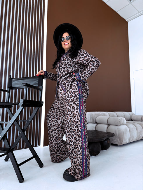 ЛЕОПАРДОВЫЙ комплект 2в1 с узором "ТОРОНТО"