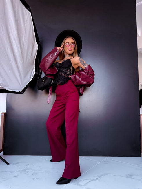 Nėrinių korsetas "BLACK DEGREE" ST13220