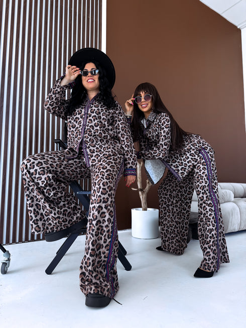 ЛЕОПАРДОВЫЙ комплект 2в1 с узором "ТОРОНТО"