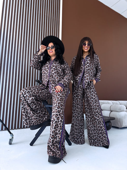 ЛЕОПАРДОВЫЙ комплект 2в1 с узором "ТОРОНТО"