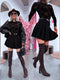 Skort "LOCAL LEGEND 6816 + belt" – BLACK