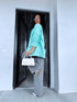 Mint, ONE SIZE jacket + white top PRE-ORDER