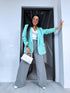 Mint, ONE SIZE jacket + white top PRE-ORDER