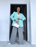 Mint, ONE SIZE jacket + white top PRE-ORDER