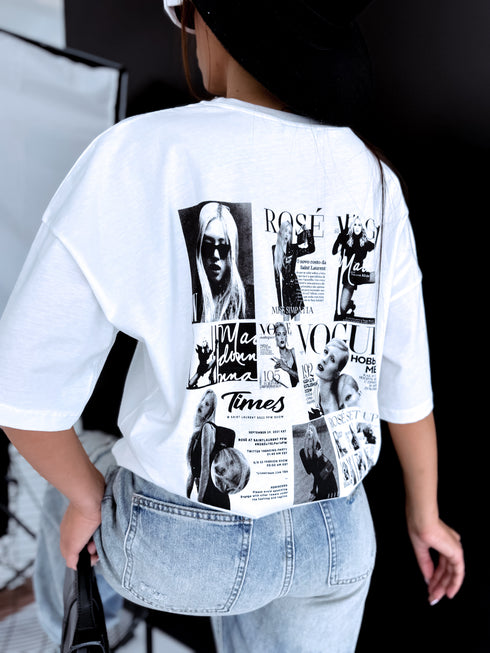 T-krekls "SET UP" - BALTS