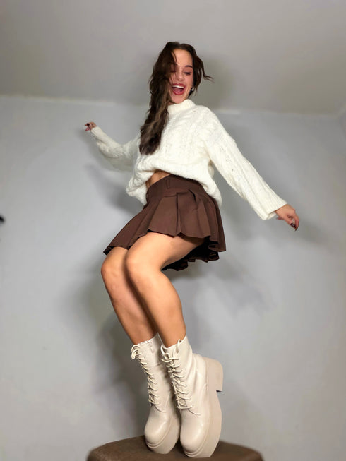 Šņorējami zābaki "LuLu Y2069" - BĒŠI