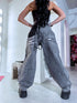 "LOOK AT ME" A3837 jeans - DARK GRAY