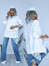 ONE SIZE jacket "LAST KISS" 2412 - WHITE