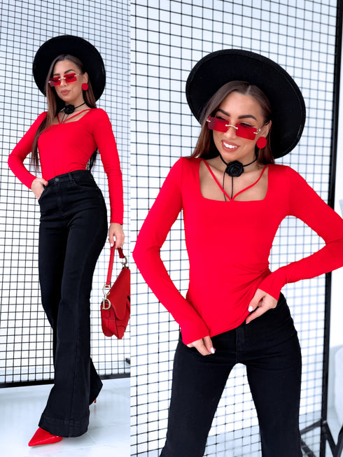 Топ "BANKNOTE HS9302" - КРАСНЫЙ