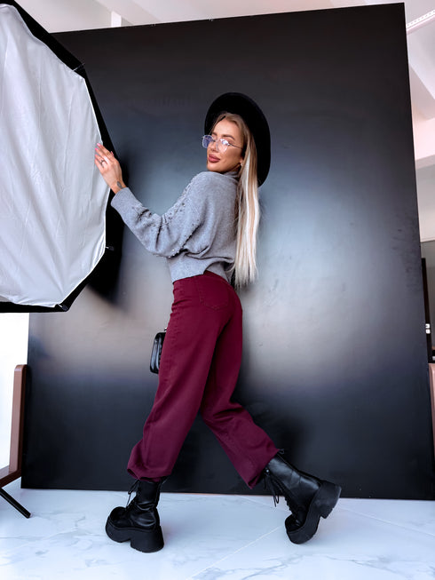 Džemperis "ACCENT" CK012 - PILKAS