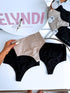 (2pcs) String type panties T0153 - BEIGE + BLACK