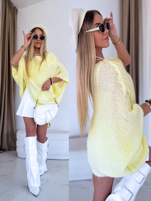 Mohēros laisvo stiliaus liemenė "POSES" 84236 - GELTONA