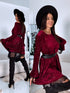 Kleita "BURGUNDY SPARKL STAR 7785" - BORDO PRE-ORDER