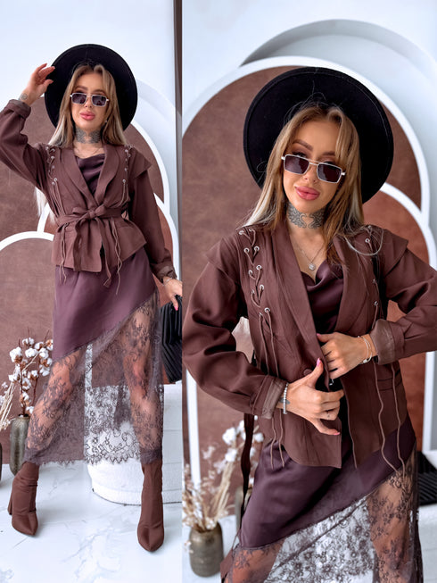 Blazer "NO ATTACHMENT" V10265 - CHOCO