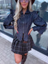 Denim jacket "FESTIVAL MUSE" Z2681 - DARK BLUE