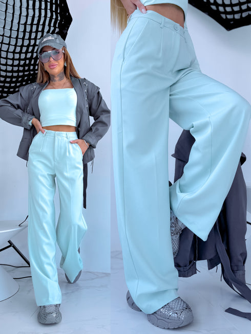 Classic, MINT fabric trousers "SEASON HIT" VS02