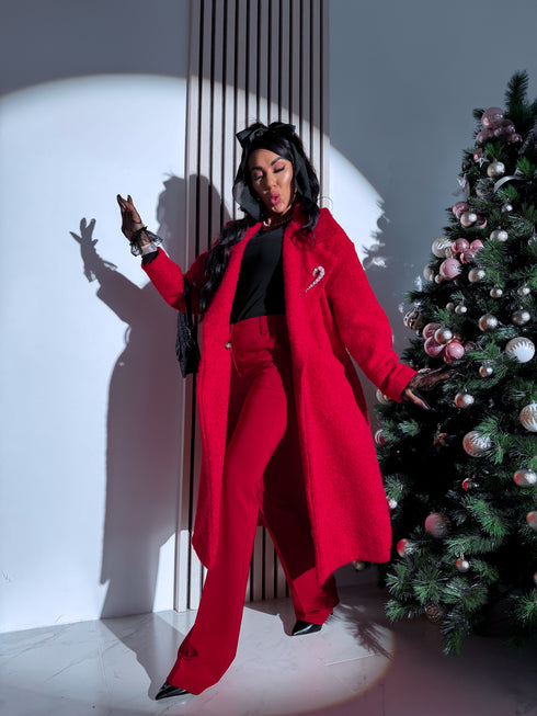 Coat "EVA 60705" - red