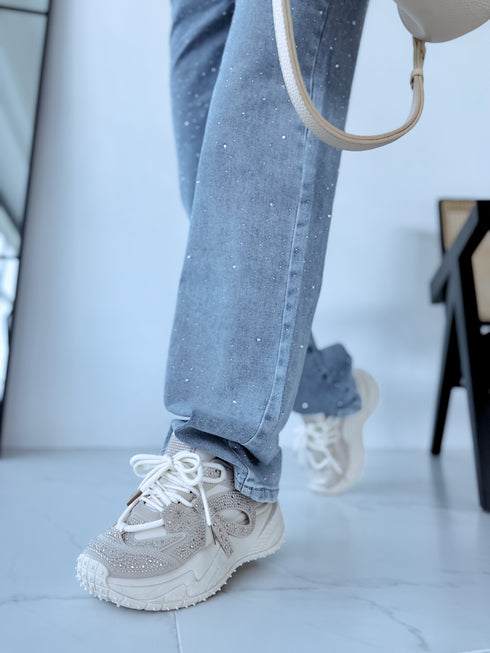 BEIGE sneakers "LITTLE ONE" 8997