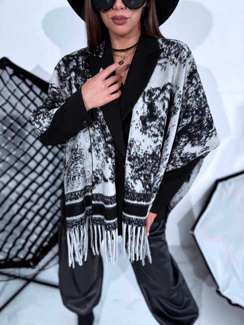 Pončo "ELBRUS LM18091" - pelēks