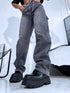 "WIDE BALLON" jeans trousers 8908 - lighter grey