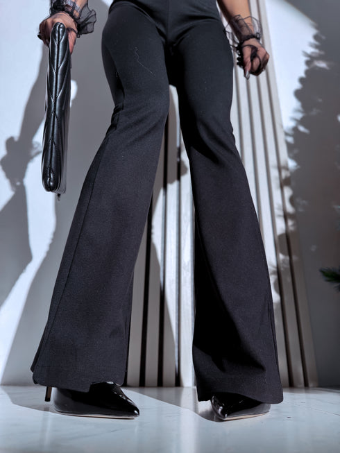 Elastīgas bikses "MOTION" J1073 - MELNAS